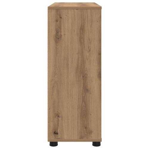 Шкаф за съхранение 80 x 31 x 81 см Инженерно дърво Дъб
