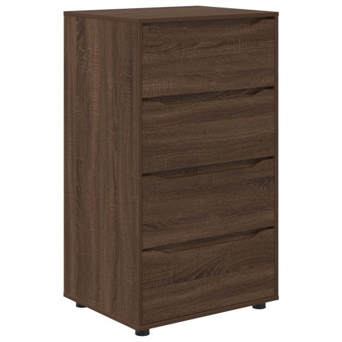 Шкафове за съхранение Кафяв дъб 60 x 48 x 105 см