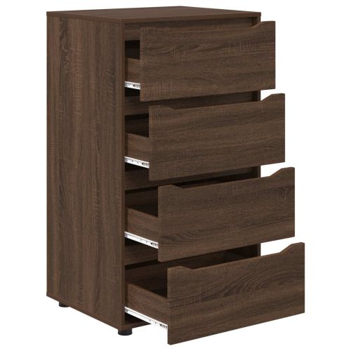 Шкафове за съхранение Кафяв дъб 60 x 48 x 105 см