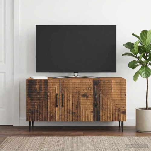 ТВ шкаф Старо дърво 99 x 34,5 x 50 см Инженерна дървесина