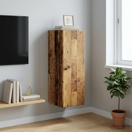 Стенно шкафче Старо дърво 33 x 34,5 x 90 см Инженерна дървесина