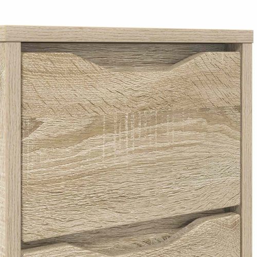Нощни маси 2 pcs Сонома дъб 30,5 x 30 x 43 см Инженерно дърво