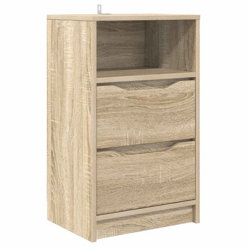 Нощно шкафче Сонома дъб 40 x 30 x 467 см Инженерно дърво