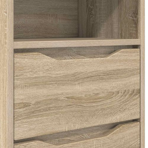 Нощно шкафче Сонома дъб 40 x 30 x 467 см Инженерно дърво