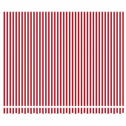 Прибираща се тента Червено и бяло 400 × 350 cm