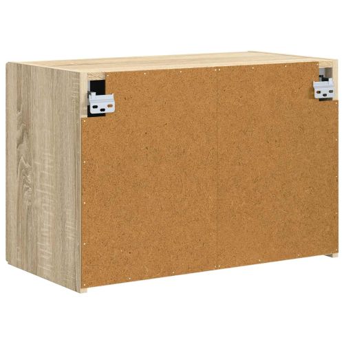 TV стенен шкаф Сонома дъб 59,5 x 31 x 40 см Инженерно дърво