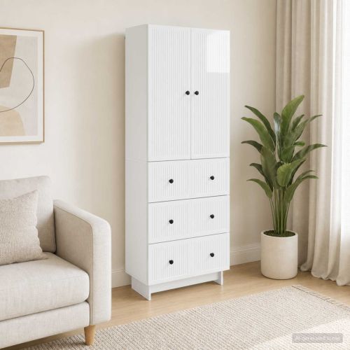 Комплект шкафове 2 pcs 66 x 34,5 x 90 см Инженерна дървесина