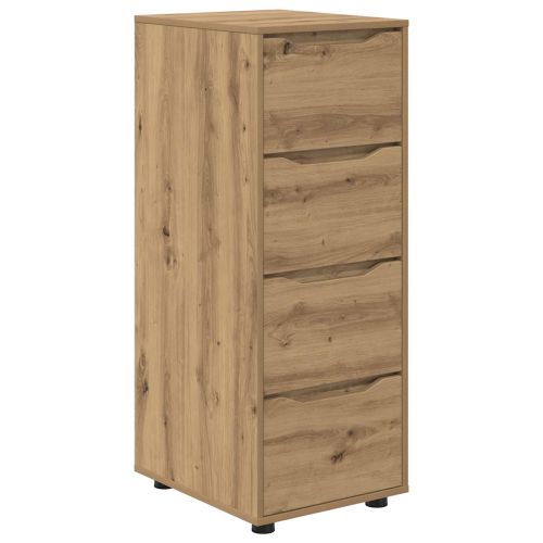Шкаф за съхранение 40 x 48 x 105 см Инженерно дърво Дъб