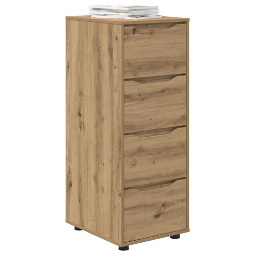 Шкаф за съхранение 40 x 48 x 105 см Инженерно дърво Дъб