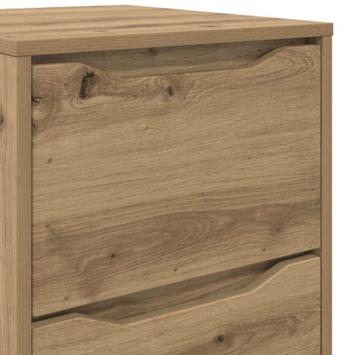 Шкаф за съхранение 40 x 48 x 105 см Инженерно дърво Дъб