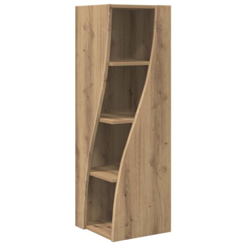 Ъглов шкаф 32x32x102см Инженерна дървесина Дъб