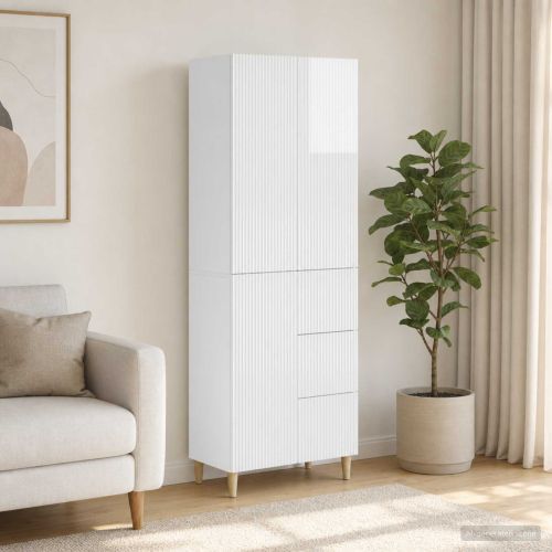 Комплект шкафове 2 pcs 66 x 34,5 x 90 см Инженерна дървесина