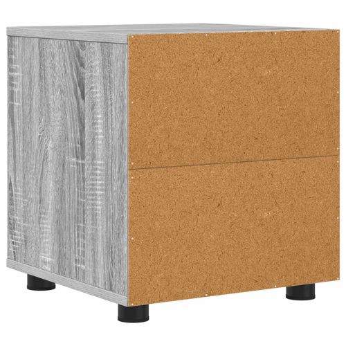 Шкаф за баня Сив Сонома 40,5 x 40 x 44 см Инженерно дърво