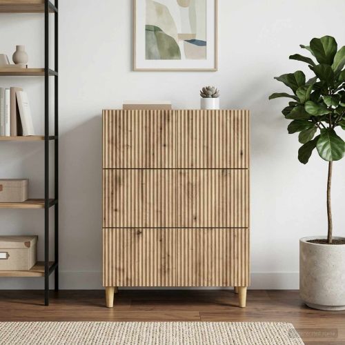 Чекмеджетен шкаф 66 x 34,5 x 90 см Инженерна дървесина