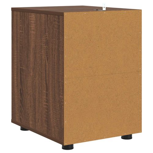 Шкаф за съхранение Кафяв дъб 40 x 48 x 57 см Инженерно дърво