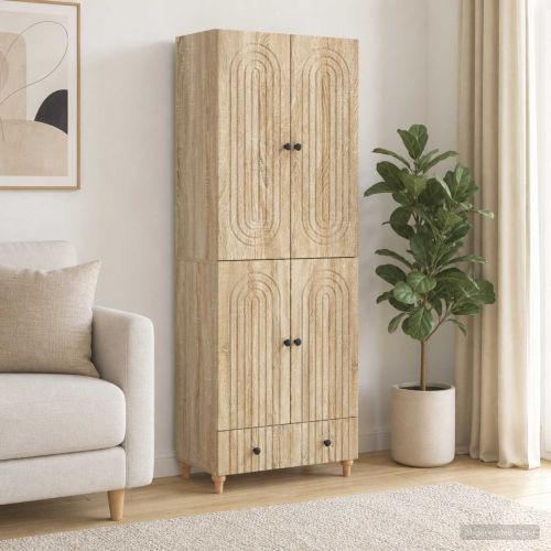 Комплект шкафове 2 pcs 66 х 34,5 х 95 см Инженерна дървесина