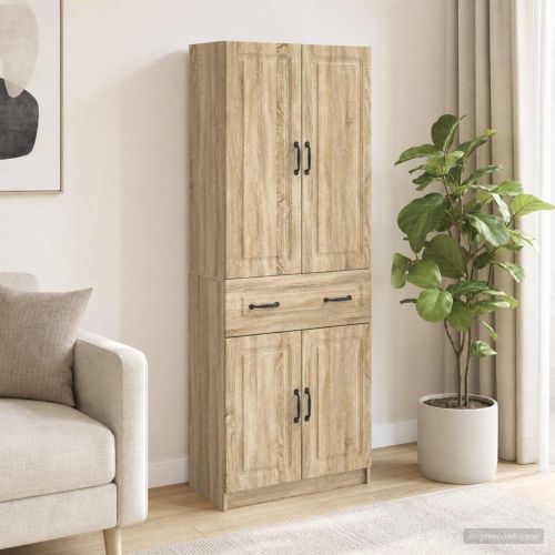 Комплект шкафове 2 pcs Дъб сонома Инженерна дървесина