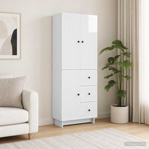 Комплект шкафове 2 pcs 66 x 34,5 x 90 см Инженерна дървесина