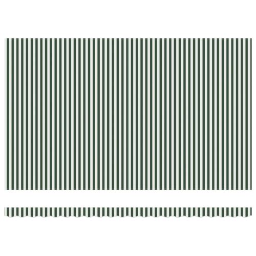 Прибираща се тента Зелен и бял 500 x 300 x 165 см