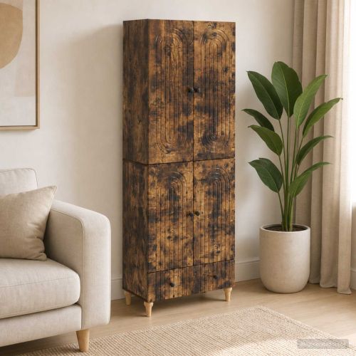 Комплект шкафове 2 pcs 66 х 34,5 х 95 см Инженерна дървесина