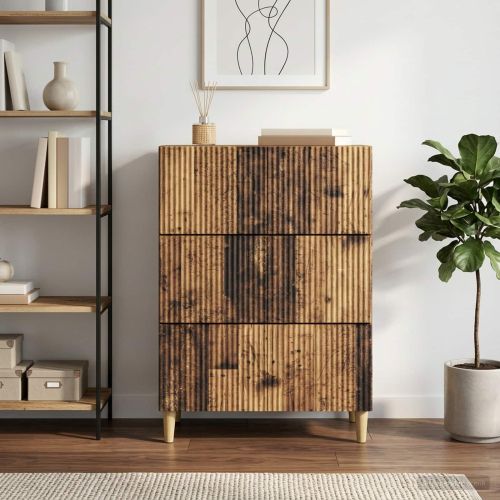 Чекмеджетен шкаф Старо дърво 66 x 34,5 x 90 см