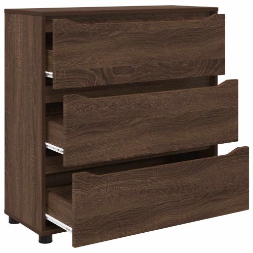 Шкаф за съхранение 80 x 31 x 81 см Инженерна дървесина