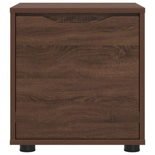 Шкаф за баня Кафяв дъб 40,5 x 40 x 44 см Инженерно дърво