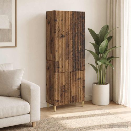 Комплект шкафове 2 pcs 66 x 34,5 x 90 см Инженерна дървесина