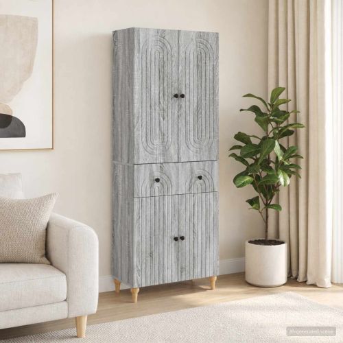 Комплект шкафове 2 pcs 66 x 34,5 x 90 см Инженерна дървесина