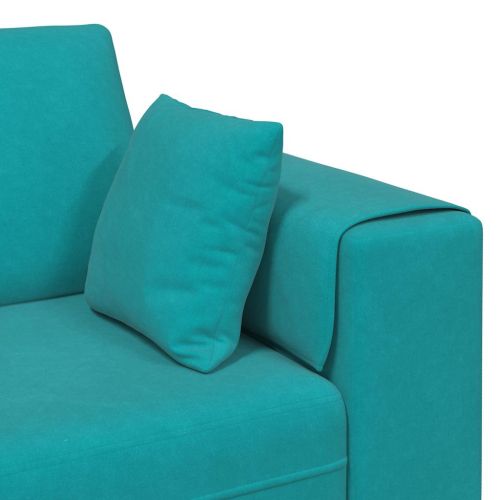Диван Тюркоаз 250 x 77 x 76 см Кадифе