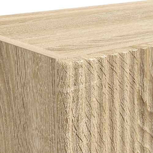 TV стенен шкаф 2 pcs Сонома дъб 59,5 x 31 x 40 см