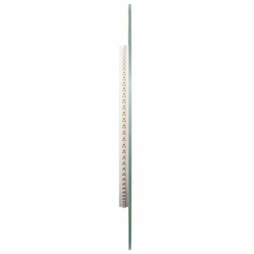 LED огледало за баня, 80x35 см, овално