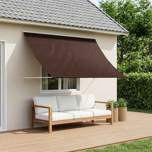 Сенник Кафяво 150 x 150 cm 180 г / м² полиестер с PU покритие