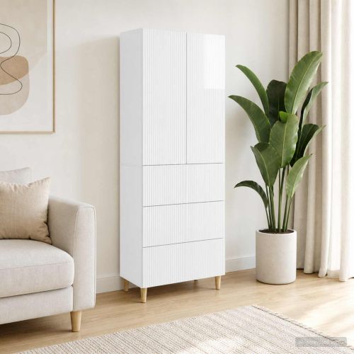Комплект шкафове 2 pcs 66 x 34,5 x 90 см Инженерна дървесина