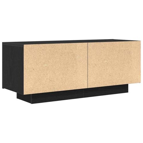 ТВ шкаф Черния дъб 100 x 35 x 40 см Инженерно дърво