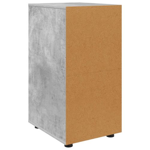Шкаф за съхранение Циментено сиво 40 x 48 x 81 см