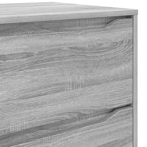 Шкаф за съхранение Сив Сонома 60 x 48 x 81 см Инженерно дърво