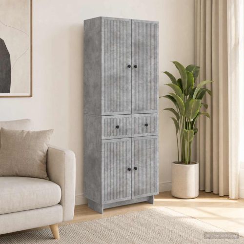 Комплект шкафове 2 pcs 66 x 34,5 x 90 см Инженерна дървесина