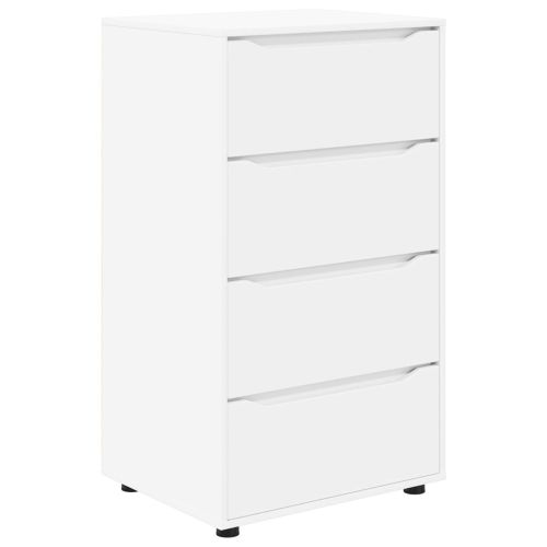Шкафове за съхранение Бяло 60 x 48 x 105 см Инженерно дърво