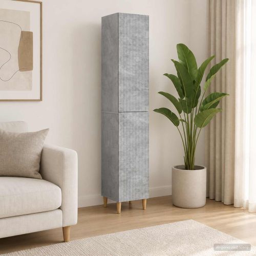 Комплект шкафове 2 pcs 33 x 34,5 x 90 см Инженерна дървесина