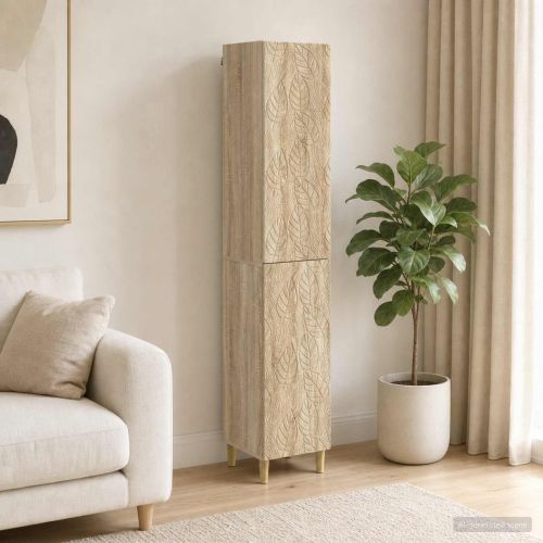 Комплект шкафове 2 pcs Дъб сонома Инженерна дървесина