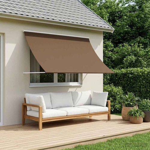 Сенник Таупе 200 x 150 cm 180 г / м² полиестер с PU покритие