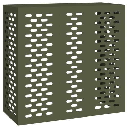 Покритие за климатик Маслиненозелено 110 x 50 x 105 см
