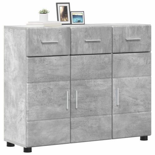 Служебен шкаф FLORIN 88,5 x 30,5 x 73 см Циментено сиво