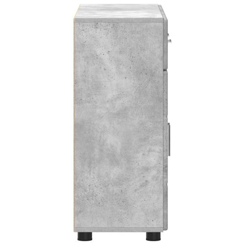 Служебен шкаф FLORIN 88,5 x 30,5 x 73 см Циментено сиво