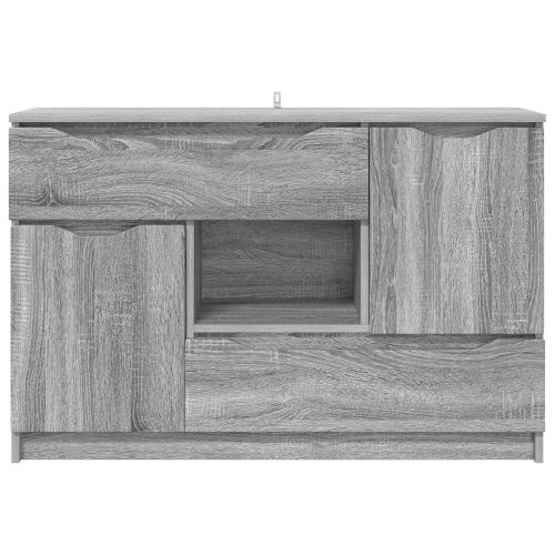 Служебен шкаф Сив Сонома 100 x 30 x 65,6 Инженерно дърво
