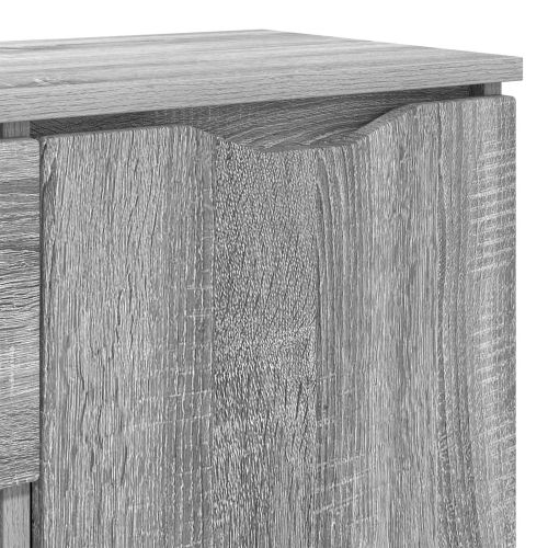 Служебен шкаф Сив Сонома 100 x 30 x 65,6 Инженерно дърво