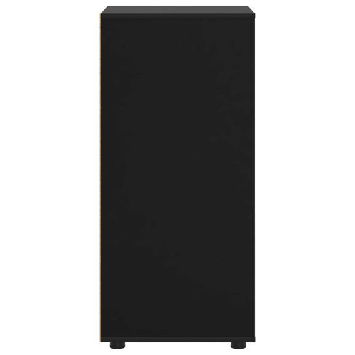 Шкаф за съхранение Черно 40 x 48 x 105 см Инженерно дърво