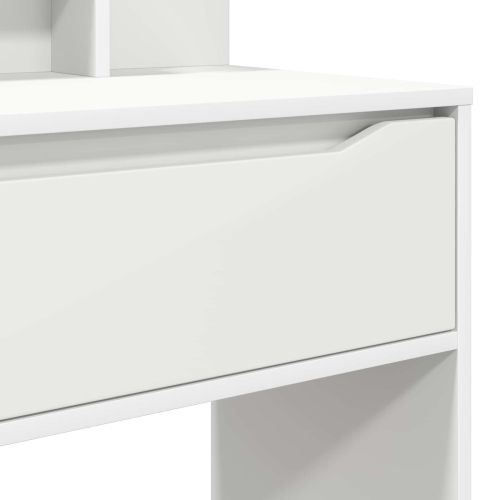 Тоалетки за спалня Бяло 80 x 39,6 x 135 см Инженерно дърво