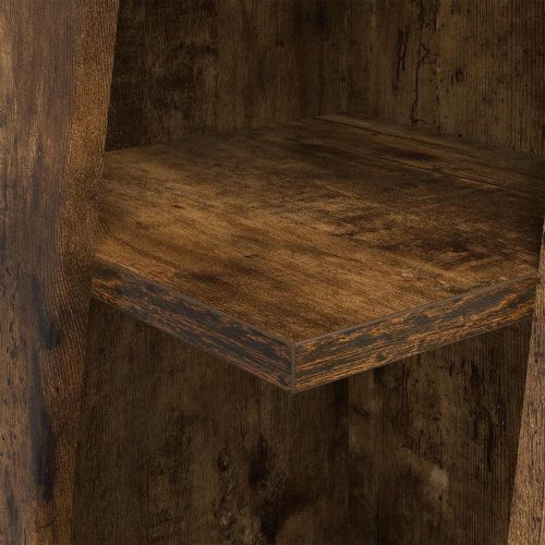 Ъглов шкаф Димян дъб 27,5x27x102см Инженерно дърво